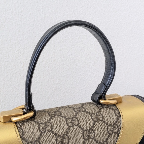 Gucci GG Supreme Monogram Osiride Top Handle Bag - Picture 4 of 17